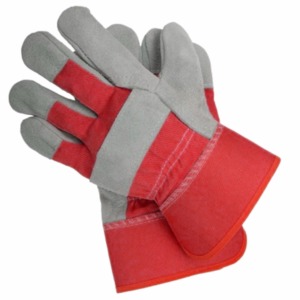 Guantes de Trabajo para Montadores Canadienses, Resistentes, de Seguridad Industrial, Reforzados con Cuero Vacuno, Cómodos, de Algodón, Color Personalizado - Product Image 5