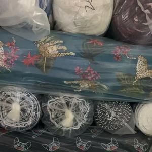 Tissu en fil de poly DTY Spandex teint, tissé, poids moyen, brossé, 160 cm, 110 GSM, pour usage extérieur - Product Image 2