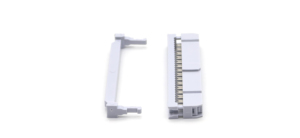 ซ็อกเก็ต IDC ระยะพิทช์ 2.54 มม. 3 ชิ้น พร้อมฝาครอบตรงกลางแบบ Snap-on โค้งมน สีขาวอมเทา 30P - Product Image 5