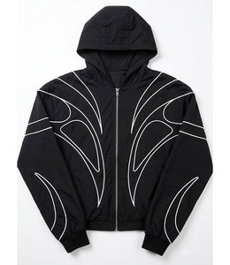 <b>Men's</b> Lightweight Waterproof Windbreaker <b>Jacket</b> Custom Hooded Nylon Outdoor Sports Running <b>Jacket</b> OEM Manufacturer - Product Image 1