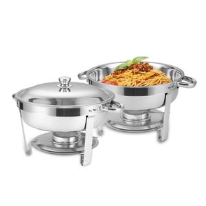 Attrezzature per il riscaldamento e la tenuta del Buffet di 2 pz/set per la ristorazione domestica ed esterna - Product Image 3