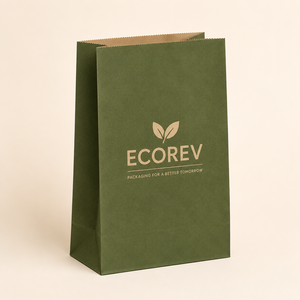 Colorful Paper Gift <b>Bags</b> With Die Cut Handles Recyclable Standard Flat <b>Bag</b> For <b>Craft</b> And Gift Packaging - Product Image 5