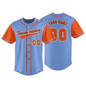 Camiseta de Béisbol Personalizada Index para Hombre, Azul Marino, Manga Corta, con Botones, Transpirable, de Poliéster, con Nombre del Equipo Impreso - Product Image 6