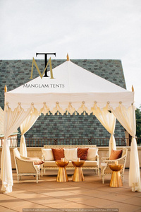 Indian Wedding Theme Modern Style <b>Lightweight</b> Marquee Tent Decor Colorful <b>Iron</b> Customized Size Outdoor Parties SHREE SIDHI - Product Image 5
