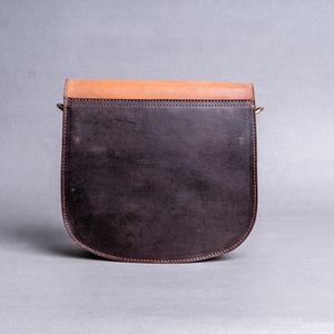 LW Women's Genuine Leather Bohemian Sling Bag Multi-Function Fashion Clutch <b>Handbag</b> with Embroidery & Chains Decoration Winter - Product Image 4