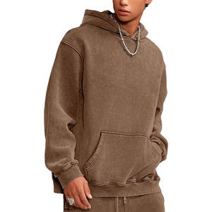 Sudadera con Capucha Personalizada al por Mayor, de Invierno, Lisa, Gruesa, con Hombros Caídos, Tallas Grandes, de Alta Calidad, Ecológica y Suave al Tacto para Hombre - Product Image 4