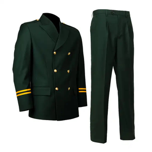 Uniformes de cockpit unisexes 100 % polyester personnalisés pour les compagnies aériennes, dernier design, tailles sur mesure, logo de haute qualité, prix bas, service OEM, livraison en 7 jours - Product Image 3