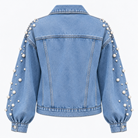 Vestes en jean de haute qualité, déchirées et usées, à manches longues, respirantes, couleur unie, fabrication OEM ODM
