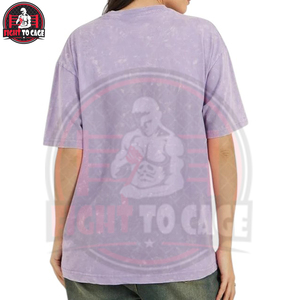 Comfortable High Quality 100% Cotton Plain Mineral Wash Summer Casual T-Shirt <b>Drop</b> Shoulder Streetwear Womens for <b>Acid</b> - Product Image 3