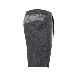 Shorts Bermuda en tricot uni pour homme, avec cordon de serrage, poches, taille mi-haute, tissu en coton respirant, pour un usage décontracté - Product Image 3