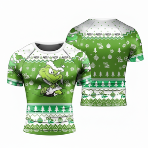 ผู้ผลิตเสื้อผ้าสั่งทำ เสื้อแรชการ์ดระบายอากาศ แห้งเร็ว ซับเหงื่อ กระชับรูป  ปรับแต่งสีและขนาดได้ เสื้อปั่นจักรยาน - Product Image 4