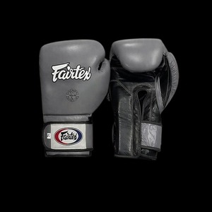 Fairtex Boxing <b>Gloves</b> Green Leather Secure Wrist Closure for Adults Training Sparring Equipment Muay Thai Boxing <b>Gloves</b> - Product Image 2