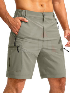 Shorts Cargo Homme Écologiques Multipoches Décontractés pour Randonnée Pêche Respirants Séchage Rapide en Toile Tricotée Confortables – Vente en Gros - Product Image 2