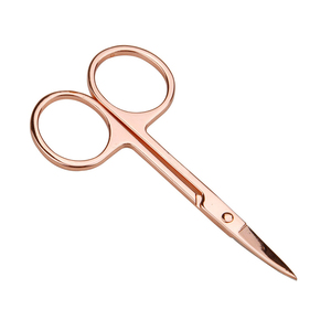 Ciseaux à cheveux professionnels en acier inoxydable 9CR13 or rose, pointe affûtée, non pliables, manche moyen, coupe de précision, pour droitiers, soins personnels - Product Image 6