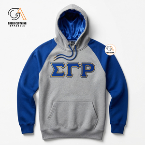 เสื้อฮู้ดดีไซน์ตราสัญลักษณ์ Sigma Gamma Rho Sisterhood  แบบรักษ์โลก ผ้าไม่ยับ ระบายอากาศได้ดี ทรงปกติสำหรับผู้หญิง ผลิตจากผ้าสเวตเชิ้ต 100% - Product Image 5
