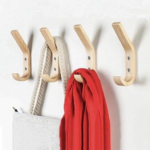 Natural Wooden Wall Hanger Low Price Stylish Wall <b>Hooks</b> for Entryway Bedroom and <b>Bathroom</b> Use By M/S SHAAD HANDICRAFTS - Product Image 1
