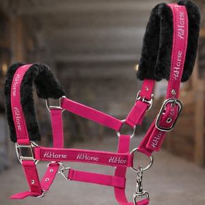 Licou cheval en NYLON PP, couleur double tons, entièrement réglable - Product Image 1