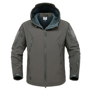Venta al por mayor negro al aire libre a prueba de viento deportes Softshell rompevientos hombre chaqueta impermeable a prueba de viento - Product Image 2