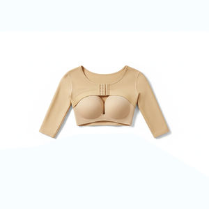 Faja Moldeadora de Brazos Sin Costuras para Mujer, Top Corto de Compresión Reductor, Chaleco Corrector de Postura con Soporte de Espalda, Prenda Moldeadora para Mujer - Product Image 2