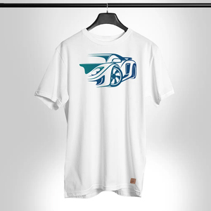 T-shirt pour homme à manches courtes, col rond, coupe classique, style décontracté, 100% polyester, logo tricoté sur le devant, respirant, anti-boulochage - Product Image 4