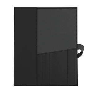 Rouleau de cuir en gros avec poche pour barre de pédicure |   Organisateur d'outils en cuir de vache véritable |   Porte-cartes compact 17 x 13,8 cm - Product Image 1