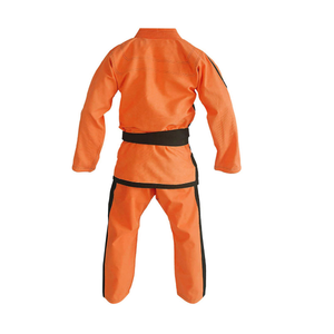 Green Taekwondo Uniform <b>Kids</b> Unisex 100% Polyester Durable Martial Arts Wear Regular Fit In-Stock - Product Image 2