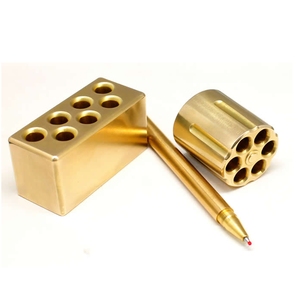 Brass Pen Holder <b>Table</b> Decoration & Accessories Office Corporate Desktop Gift Decoration Popular Design Pen Holder - Product Image 1