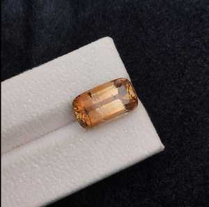 Pierre précieuse naturelle Topaze grise taille octogonale, pierre brute pour la fabrication de bijoux, excellente qualité rare - Product Image 5