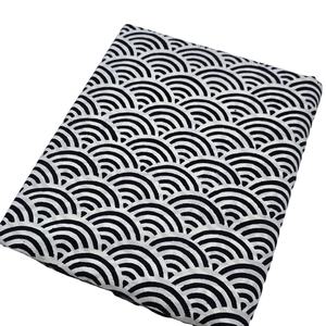 Tissu en coton non tissé imprimé de qualité supérieure, écologique, durable, doux, respirant, textile moderne pour vêtements, ameublement et linge de maison - Product Image 1