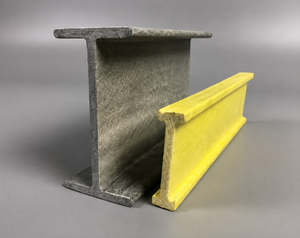 Poutre en I en PRF (Plastique Renforcé de Fibres) de haute résistance pour la construction industrielle et les structures - Product Image 2