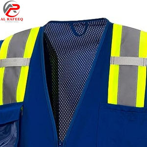 Chaleco de Seguridad Reflectante de Alta Visibilidad, Chaleco de Trabajo Industrial de Alta Visibilidad, Fabricante OEM Personalizado - Product Image 6