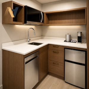 Muebles de hotel de clase mundial de la marca Holiday Inn, procedentes de una fábrica en Vietnam, diseñados para proyectos internacionales de hostelería y paquetes FF&E. - Product Image 2