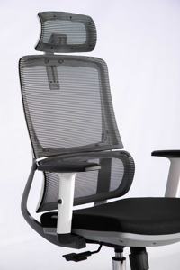Direct Factory Headrest Armrest New Quality Further 2W-HR Task Chair Adjustable New Foam Plywood Ergonomic Fabric Seat - Product Image 2