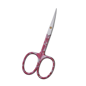Ciseaux à barbe en acier inoxydable pour la coupe des poils du visage, des sourcils et des poils du nez, ciseaux de coiffure avec logo et couleur personnalisés - Product Image 5