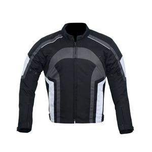 Veste de moto pour homme de qualité supérieure pour la course hivernale, imperméable, respirante, en textile Cordura 360g, manches longues, personnalisable - Product Image 1