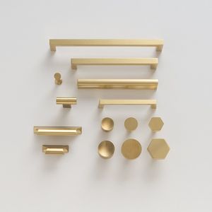 Cabinet Door Handle Cabinet Wine Cabinet Furniture Hardware Black Drawer Wardrobe Door Handle - Product Image 4