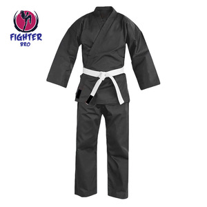 Combinaison de karaté professionnelle pour tournoi, 100 % coton, toile, uniforme d'arts martiaux avec logo personnalisé - Product Image 6