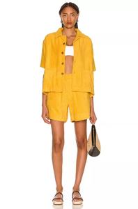 Ensemble deux pièces en coton biologique pour femmes, 100% coton biologique, vêtements décontractés, serviettes de salon - Product Image 4