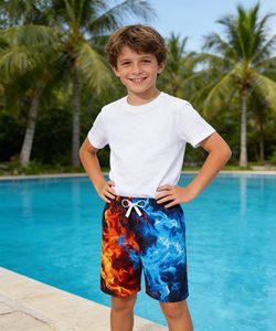 Boys Swim <b>Shorts</b> Quick Dry Premium Polyester Beachwear Custom Logo Printed Board <b>Shorts</b> OEM ODM Manufacturer Supply - Product Image 3