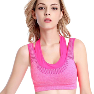 Premium Seamless Women Sports <b>Bra</b> Comfortable <b>Stretch</b> Fabric Support Activewear Running Fitness Gym Training Top Wear - Product Image 3