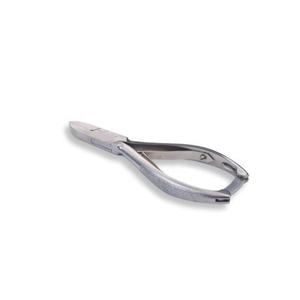 Gran oferta, cortador de uñas para cutículas de acero inoxidable de alta calidad, cortador de uñas de los pies, doble resorte, mango texturizado de 14cm - Product Image 2