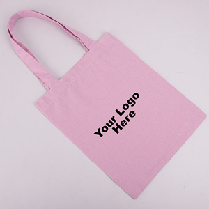 Bolsas de Tela de Algodón Lisas Hechas a Mano al por Mayor, Fabricante OEM, Impresión de Logotipo Personalizado, Bolsas de Compras de Lona, Regalo Ecológico, Bolso de Mano - Product Image 3