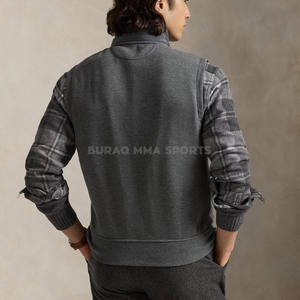 Chaqueta de Hombre Acolchada con Múltiples Bolsillos y Cuello Alto, de Lona, Transpirable, Resistente al Viento, Estilo Casual Urbano con Plumas - Product Image 2