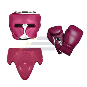 Conjunto Profesional de Boxeo para Entrenamiento y Sparring, Hecho a Medida, Kit de Boxeo Profesional de Cuero Genuino - Product Image 3