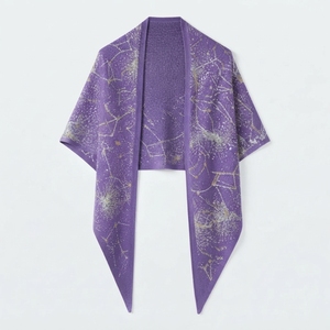 Châle tricoté personnalisé OEM ODM avec logo, poncho chaud doux au toucher pour l'hiver, écharpe pull, vente en gros d'usine, châles tricotés à franges pour femmes - Product Image 6