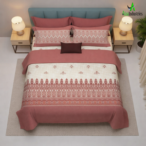 Juego de Sábanas de Algodón Puro de Primera Calidad, Tamaño King, con Fundas de Almohada |   Diseño sin uniones |   Suministro al por Mayor y para el Hogar de Lujo Suave de Calidad Hotelera - Product Image 5