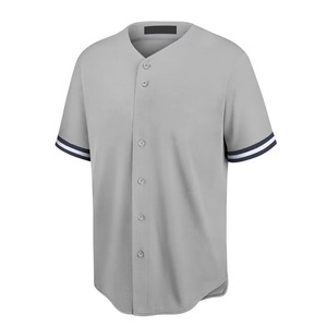 Camiseta de Béisbol Personalizada al por Mayor, 100% Poliéster, Ropa Deportiva Transpirable para Hombre y Mujer, Uniforme de Equipo con Impresión de Logotipo, Fabricante OEM - Product Image 6