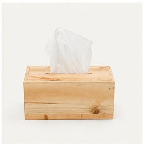 Caja de pañuelos de bambú ecológica al por mayor, soporte de almacenamiento de madera para decoración del hogar, oficina y hotel, moderna, minimalista, rectangular - Product Image 3