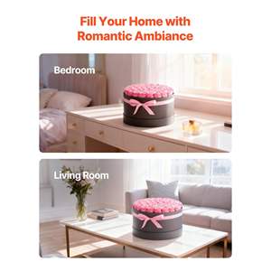 Flores Eternas, Caja de 50 Piezas, Rosas Preservadas, Ramo Rosa Dulce Inmortal para Cumpleaños, Día de San Valentín, Navidad, Entrega Prime - Product Image 6