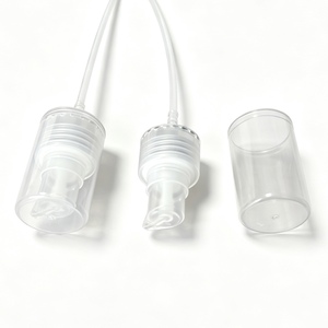 Dispensador de Loción de Plástico Transparente 24/410 para Botellas de Cosméticos, Bomba para Crema con Tapa, Repuesto para Productos de Cuidado de la Piel y Champú - Product Image 3